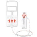 New Nasal Aspirator Negative Pressure Hand-Pulled Air Pump Infant and Toddler Snot Device and Booger Cleaning Suitable for Newborns -1pcs.