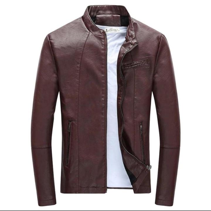 Fashionable Artificial Leather Jacket For Men - Leather Jacket For Men