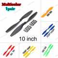 Plastic Propeller 10 inch/8 inch (2pcs)- Multi color. 
