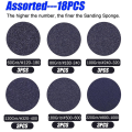60-200 Grit Sanding Sponge Sanding Block Set Wet Dry, Sanding Blocks.
