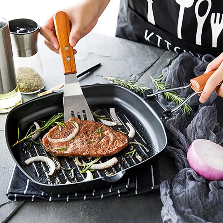 Ribeye Cast Iron Steak Grill Pan Seared Bone-In Rib-Eye Steaks Recipe
