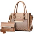2024 spring new shiny leather embossed crocodile pattern mother and child bag large capacity shoulder crossbody PU leather handbag women's bag.