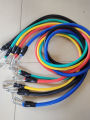11 Pcs/Set Fitness Puller Multi-functional Muscle Strength Yoga Training Rope Resistance Belt. 