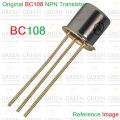 BC108 NPN General Purpose Transistor A Class-2Pcs. 