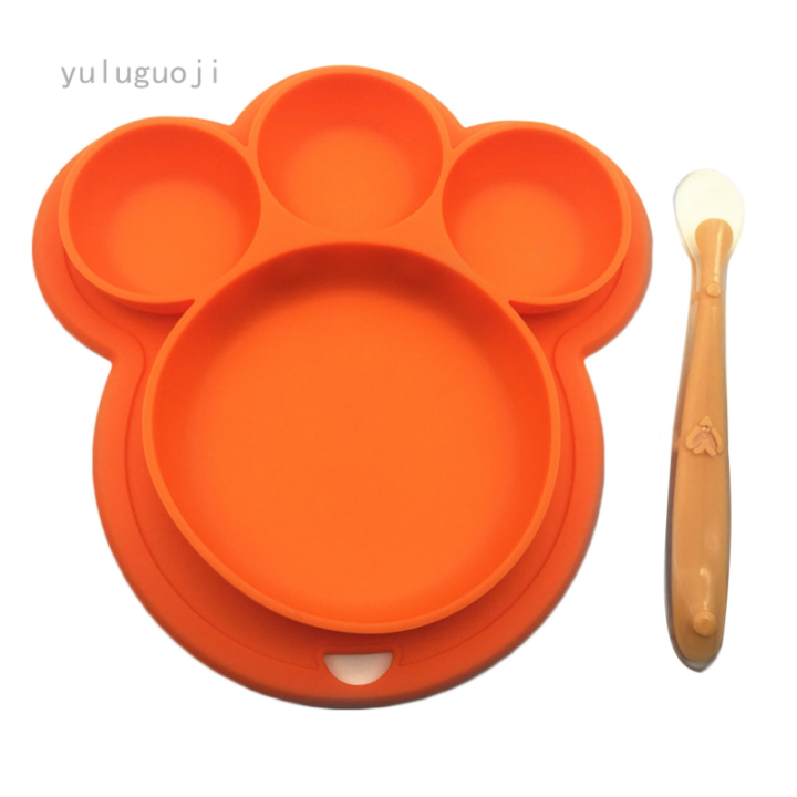 %E3%80%90The%20road%20to%20happiness%20Store%E3%80%91Children's%20Silicone%20Cartoon%20Plate%20Divided%20Dinner%20Plate%20With%20Set%20-%20Image%202