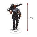 Game Valorant Figures Sage Killjoy Jett Sova Cypher Cosplay Acrylic Stand Model Plate Desk Decor Standing Sign Figure Fans Gifts.