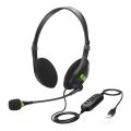 3.5mm Noise Cancelling Wired Headphones Microphone Universal USB Headset With Microphone For PC /Laptop/Computer Headset.