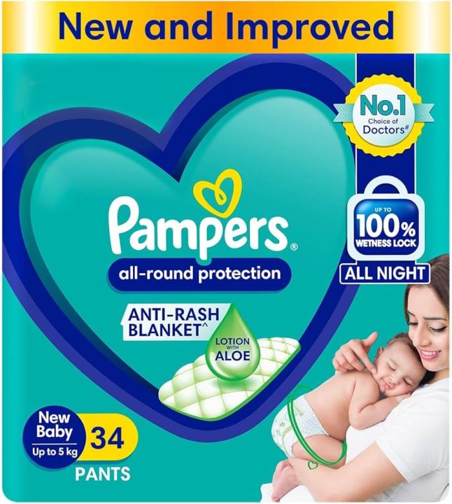 Pampers Pants Baby Diapers XL Size (12 -17 kg) 32 pcs