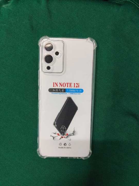 transparent back cover for Infinix Note 12i