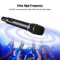 Dual Rechargeable Wireless Microphone Karaoke System ARCHEER Professional UHF Handheld Dynamic Microphone Set with Bluetooth Receiver. 