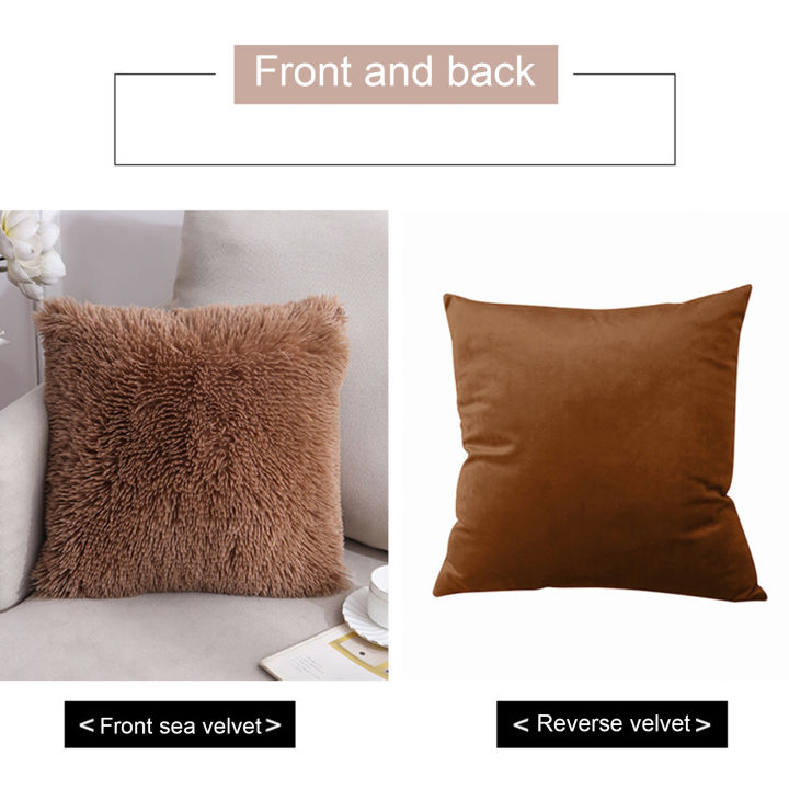 Cushion%20Cover%20Fluffy%20Widely%20Applied%20Square%20Shaped%20Decorative%20Plush%20Sofa%20Pillowcases%20for%20Couch%20-%20Image%203