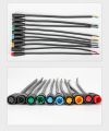 5/20/100 PCS M6 M8 Julet Sensor Waterproof Electric Bicycle Butt Joint Plug Male Female Ebike Display Cable Connector Wire 20cm.