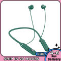 Wireless Bluetooth-compatible Headset LED Digital Display Hanging Neck Stereo Noise Cancelling Sports Earphones Bl-021. 