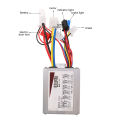 Motor Speed Controller, Sensitive E Bike Controller 12V 500W for Electric Bikes. 