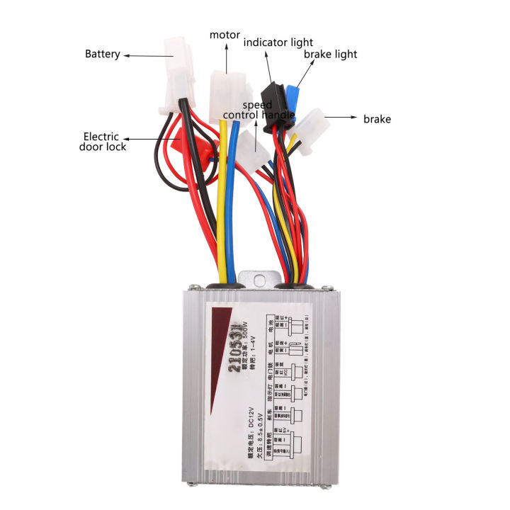 Motor%20Speed%20Controller,%20Sensitive%20E%20Bike%20Controller%2012V%20500W%20for%20Electric%20Bikes%20-%20Image%202