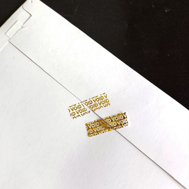 3x1cm%20Warranty%20void%20seal%20tamper%20proof%20stickers%20Security%20Hologram%20sticker%20labels%20with%20serial%20number%20Gold%20-%20Image%206