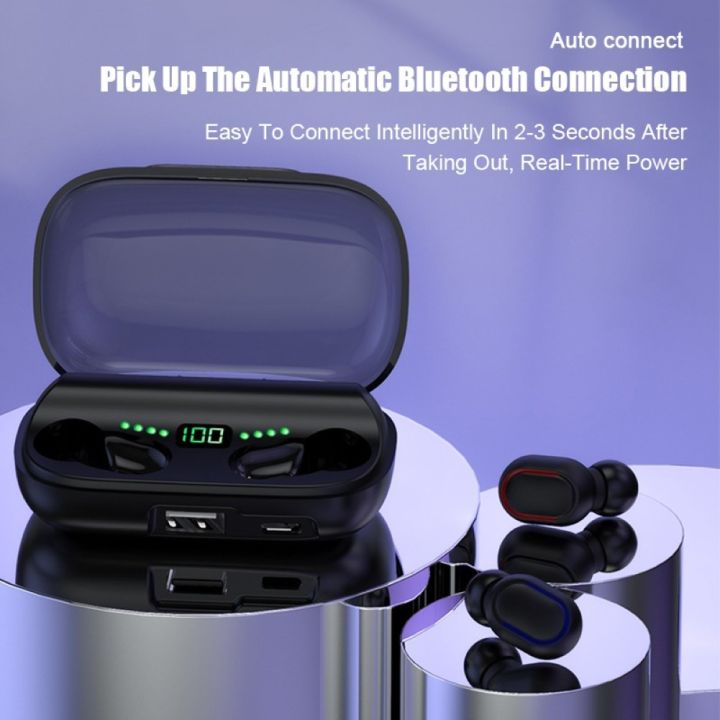 JS2%20TWS%20Bluetooth%205.0%20Wireless%20Earphone%20Waterproof%20Digital%20Display%20Stereo%20In-ear%20Earbuds%20Headset%20Bluetooth%20Earphones%20with%20Mic%20-%20Image%203