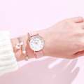 Korean Simple Retro Watch Glow-in-the-dark Belt Watch Lovely Little Fresh Female Dial Watch Gift 1Pcs. 
