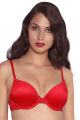 Red Colour Soft Foam Bra For Women -01 Piece.