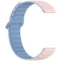 (NEW) Two Color Magnetic Buckle Silicone Watch Band For Redmi Watch 5 Active.