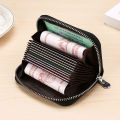 Small Zip Multifunction multi card Wallet.