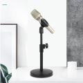Microphone Stand with Mic Clip Multi Function professional Desk Mic Stand for Chat. 