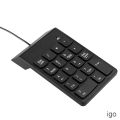 USB Number Pad Numpad Numeric Keypad 18 Keys Keyboard For Laptop Deskto PC. 