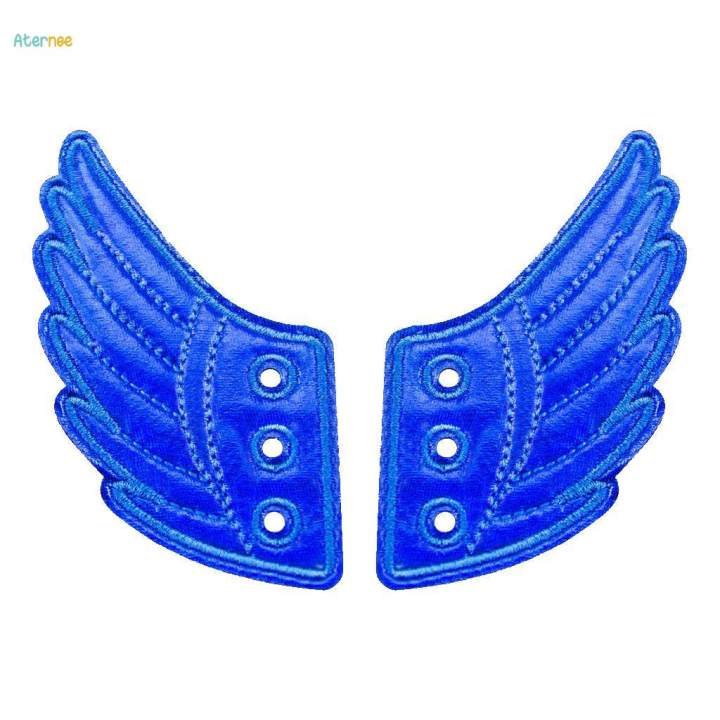 4xKids Foils Shoes Sneaker Angel Wings Shoes Accessories Blue