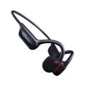 POLVCDG X10 Bone Conduction Bluetooth Headset Digital Display Swimming Waterproof to a Depth of 30 Meters Waterproof Built-in32G.