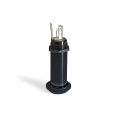 6.35mm Electric Guitar Bass Mono/Dual Track Endpin Output Jack Strap Holder Copper Socket 1/4" Output Strap Button Jack Socket Accessories For Acoustic Electric Guitars.