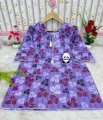 Cotton 1 Piece Kurti Kameez Dress for Women Trendy Stylish Comfortable Daily Wear Fabric. 