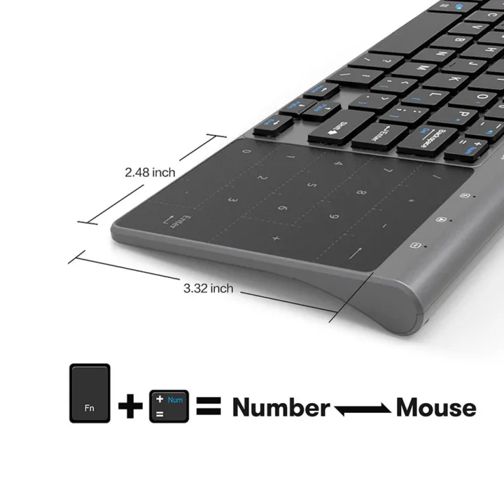 Thin%202.4GHz%20USB%20Wireless%20Mini%20Keyboard%20with%20Number%20Touchpad%20Numeric%20Keypad%20for%20Tablet%20Desktop%20Laptop%20PC-Silver%20gray%20-%20Image%208