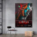 N-Neon G-Genesis E-Evangelion Anime Poster Anime Posters Sticky Vintage Room Home Bar Cafe Decor Kawaii Room Decor. 