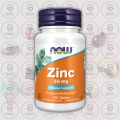 NOW Zinc – 50 mg – 100 Tablets – with Zinc Gluconate – for Immune Support & Healthy Aging. 