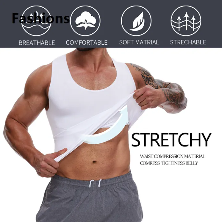 Fashions%20Mens%20Slimming%20Body%20Shaper%20Compression%20Tank%20Top%20Undershirt%20Shapewear%20Flat%20Belly%20Fitness%20Workout%20Shirts%20Abdomen%20Slim%20Vest%20-%20Image%203