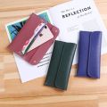 Soft bag women's buckle Long Wallet multi card thi Soft Bag Women's Buckle Long Wallet Multiple Card Slots Thin Clutch Women's Casual Trend Mobile Phone Bag.