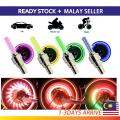1 Pair Rainbow Tyre Valve Seal Cycling Light For Bicycle LED Tire Valve Cap Lamp Lampu Tayar Basikal MTB Road Bike. 