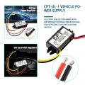 CPT-UL-1 DC/DC Converter Regulator 12V To 5V 3A 15W Car Led Display Power -Black. 