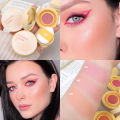 Girl's Air Cushion Blush Cream Strawberry Pink Face Blusher Natural Matte Cheek Tint Rouge Contour Blush with Sponge Puff. 