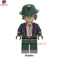 lego DC Comics Mini Figure Batman Legos Minifigures Joker Scarecrow Penguin Bricks Toys X0227.