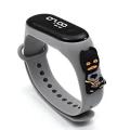 Kids Waterproof Touch Screen LED Silicone Digital Girls and Boys Wrist Sports Baby Watch With Cute Cartoon. 