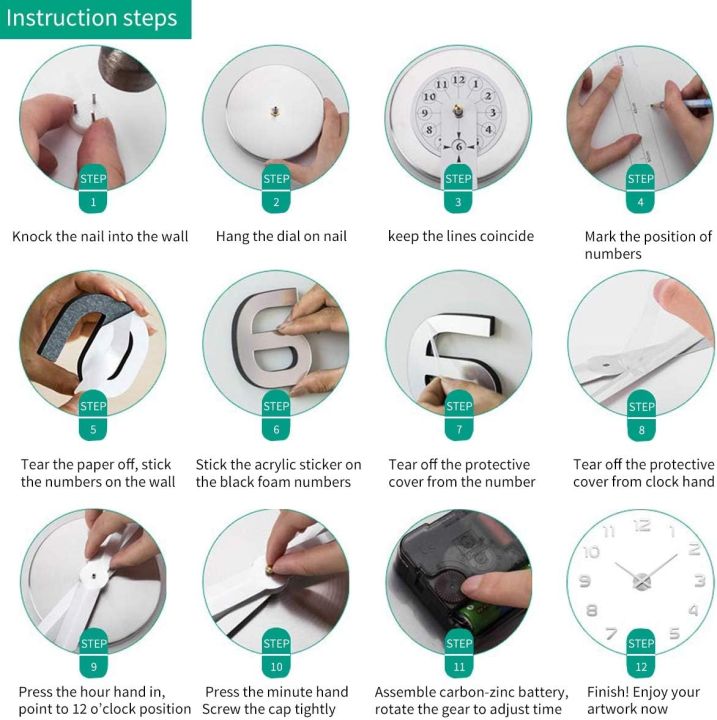 Luxury%20Decor%203D%20DIY%20Wall%20Clock,Round%20Stylish%20Modern%20Wall%20Clock,Battery%20Operated%20Non-Ticking%20Hanging%20Clocks,for%20Office,Dining%20Room,Class%20Room%2030%20cm%20by%20Doob%20Cart%20-%20Image%207