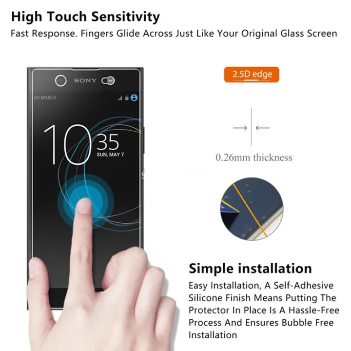 Protective%20Film%20Glass%20for%20Sony%20Xperia%20XA1%20XA2%20Ultra%20Plus%20Phone%20Screen%20Protector%20for%20Sony%20X%20Performance%20XA%20Compact%20Tempered%20Glass%20-%20Image%204