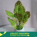 Monstera Artificial Plant with Pot for Home and Office Décor.
