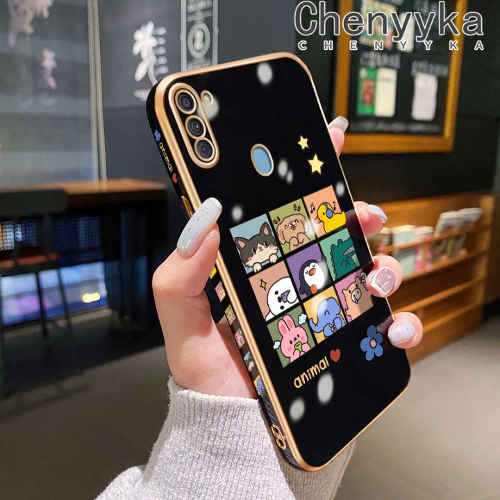 Chenyyka%20Case%20For%20Samsung%20galaxy%20A11%20M11%20Case%20Cartoon%20Cute%20Animal%20Pattern%20New%20Design%20Luxury%20Plating%20Phone%20Cases%20Side%20Edge%20Pattern%20Shockproof%20Soft%20Case%20Full%20Cover%20Camera%20Protection%20Case%20-%20Image%209