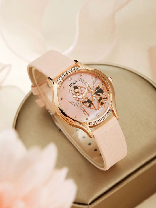 5pc%20Luxury%20Watch%20Women%20Ring%20Necklace%20Earrings%20Bracelet%20Set%20-%20New%20Fashion%20Ladies%20Quartz%20Wristwatch%20with%20Butterfly%20Leather%20Strap%20-%20Image%206