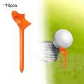 16x Golf Tees Decrease Friction Sturdy 10 Degree Golf Ball Tees for Backyard Driving Range Outdoor. 