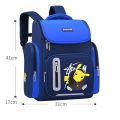Pokemon Go Primary School Schoolbag Pikachu Boys Cartoon Children Backpack Space Schoolbag Reflective Waterproof Breathable Bag. 