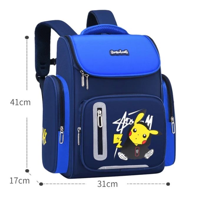 Pokemon%20Go%20Primary%20School%20Schoolbag%20Pikachu%20Boys%20Cartoon%20Children%20Backpack%20Space%20Schoolbag%20Reflective%20Waterproof%20Breathable%20Bag%20-%20Image%202
