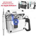 for AirPods 4th Gen (2024) With Security Lock Case for AirPods 4 with Active Noise 2024 New Case Shockproof Cover AirPod4 Funda. 